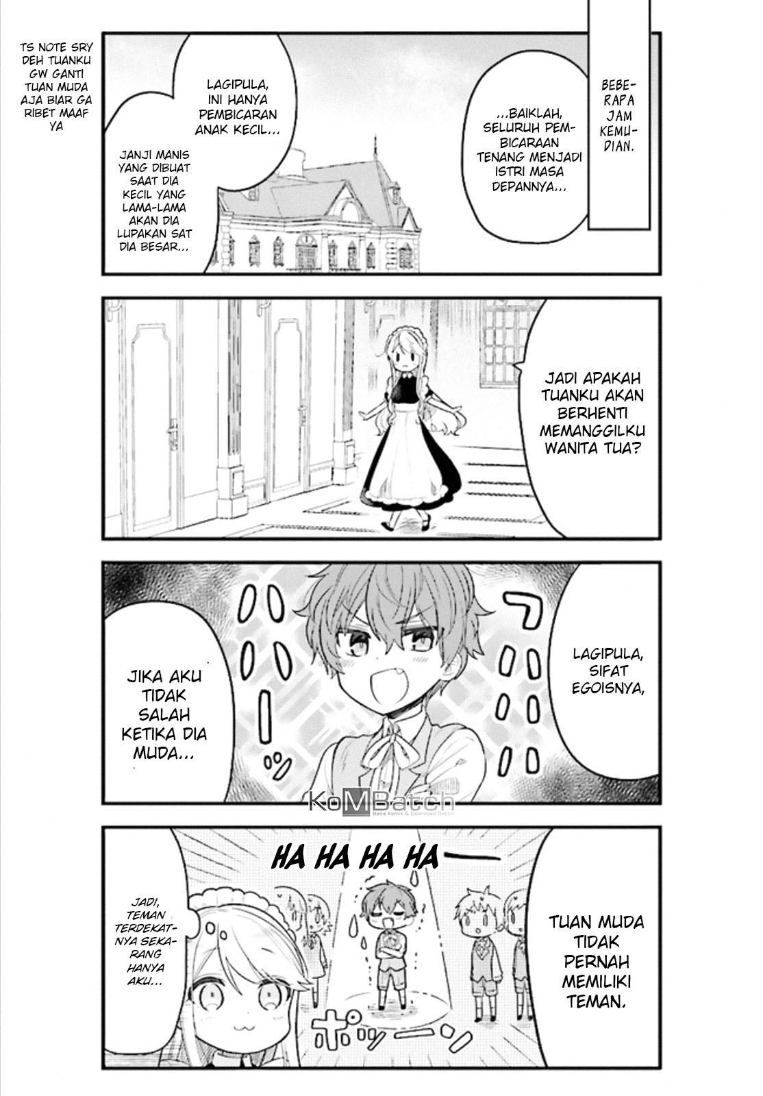 Tekito na Maid no Oneesan & Erasou de Ichizu na Botchan Vol. 1 Ch. 1 第9页