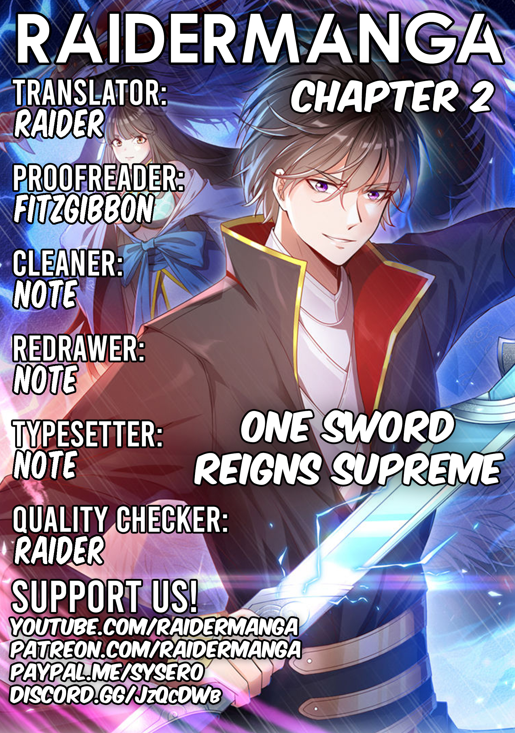 One Sword Reigns Supreme Ch. 2 第1页