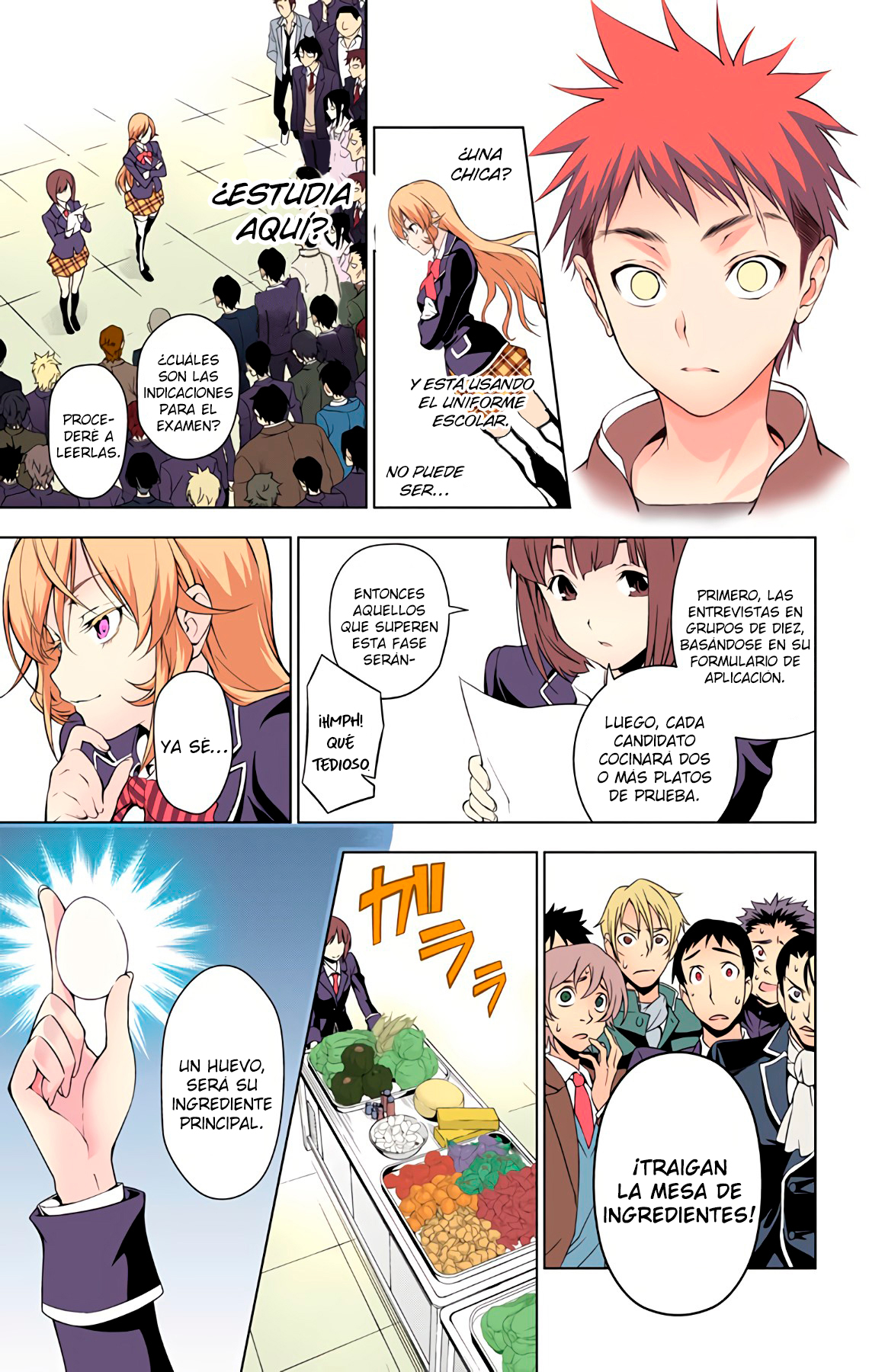 Food Wars!: Shokugeki no Soma (Official Colored) La Lengua Divina 第14页