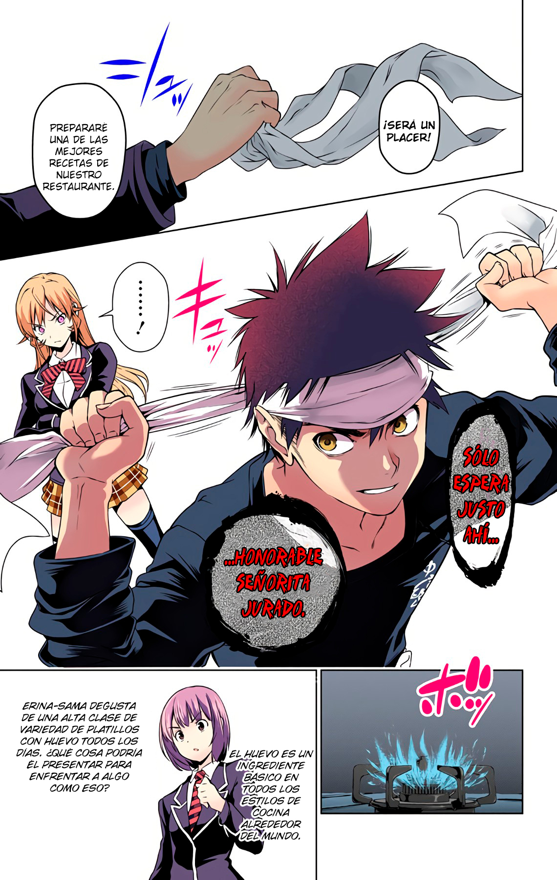 Food Wars!: Shokugeki no Soma (Official Colored) La Lengua Divina 第22页