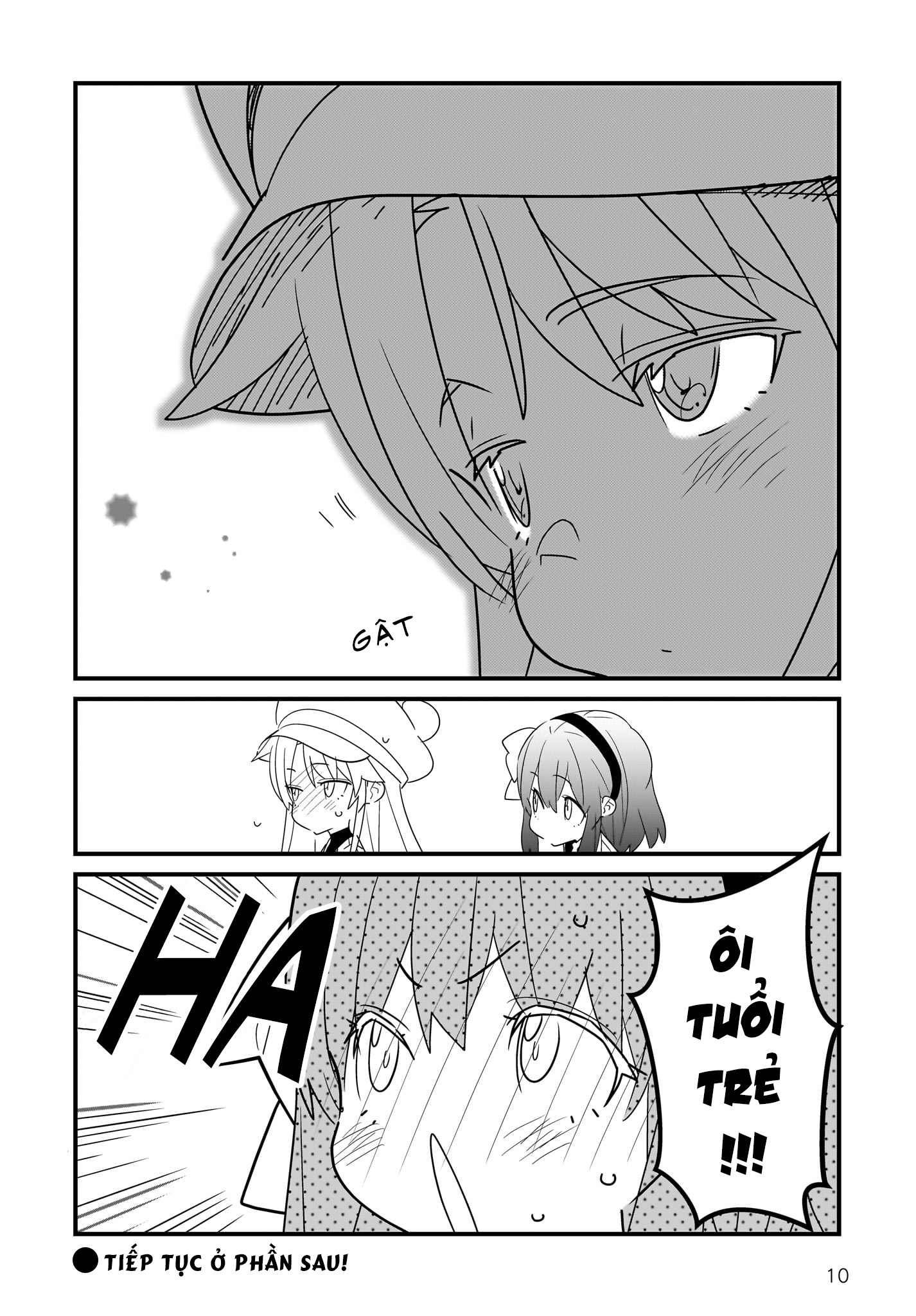 Angel Beats! Spin-off!! Tabisuru Tenshi-chan Thiên sứ-chan du hành chốn Yokohama (phần đầu) 第11页