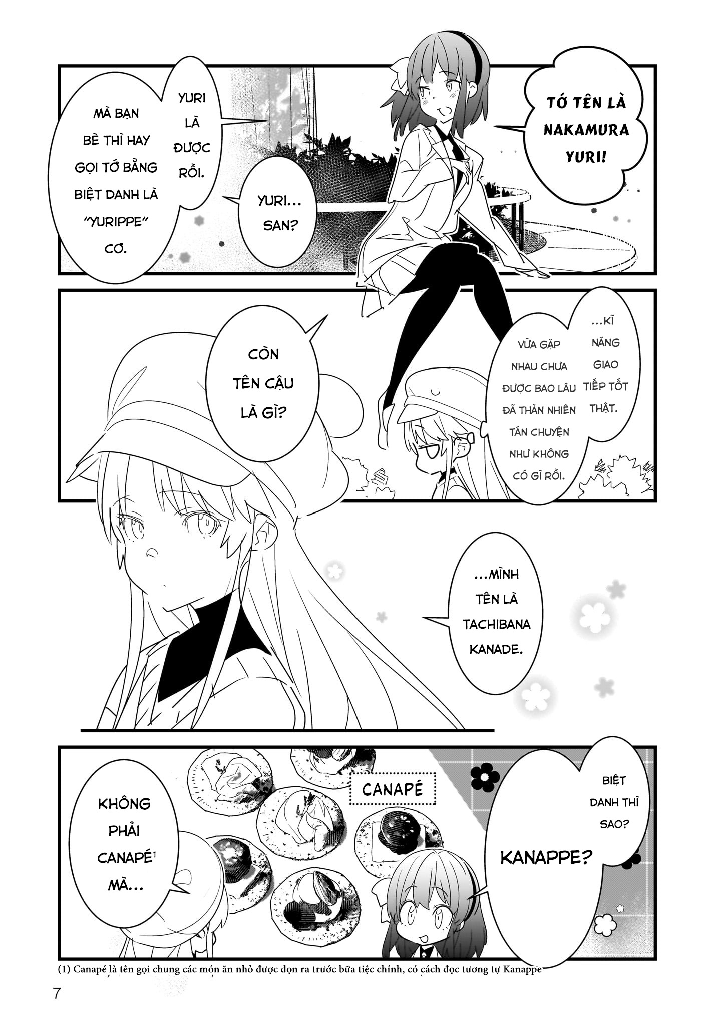 Angel Beats! Spin-off!! Tabisuru Tenshi-chan Thiên sứ-chan du hành chốn Yokohama (phần đầu) 第8页