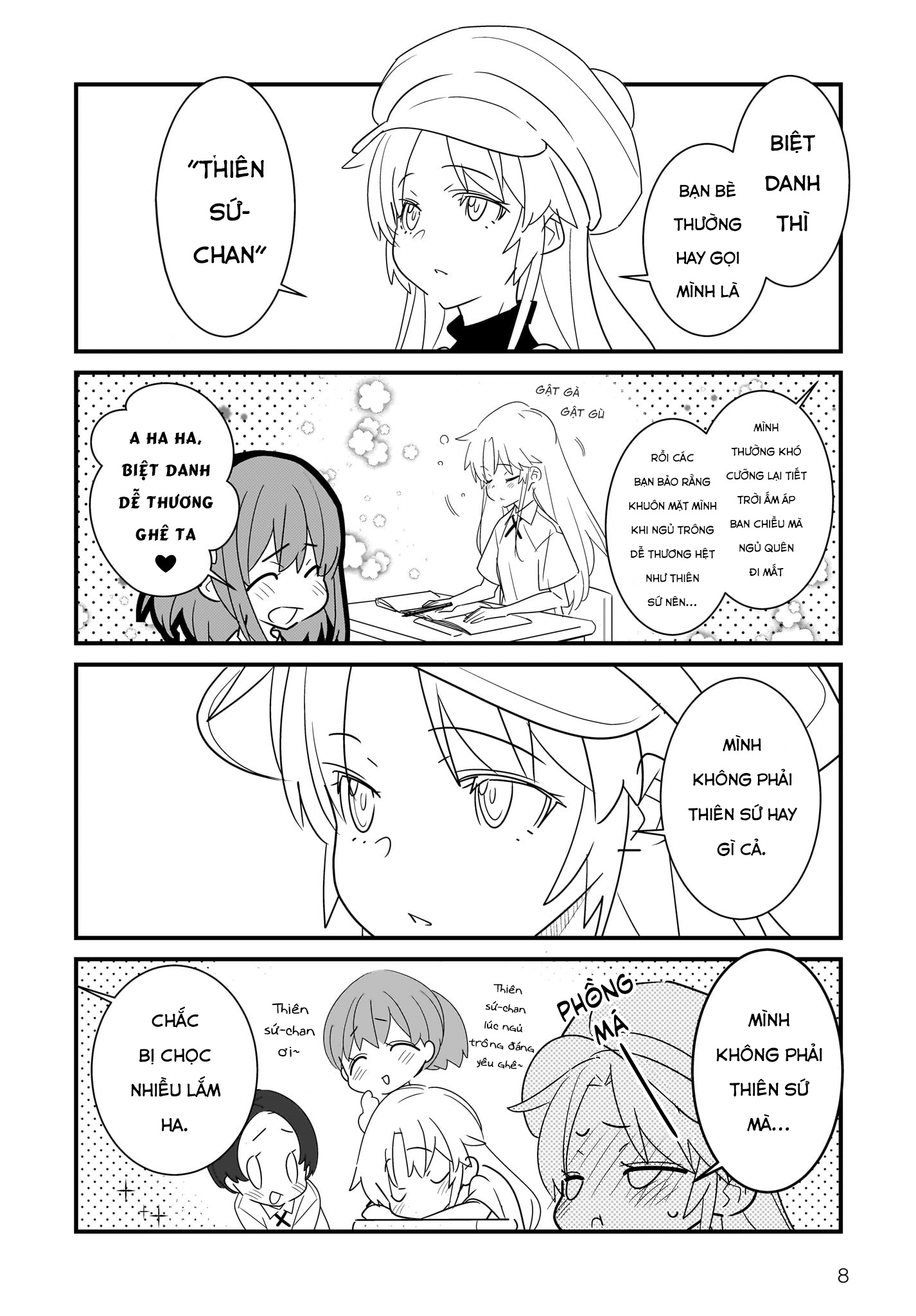 Angel Beats! Spin-off!! Tabisuru Tenshi-chan Thiên sứ-chan du hành chốn Yokohama (phần đầu) 第9页