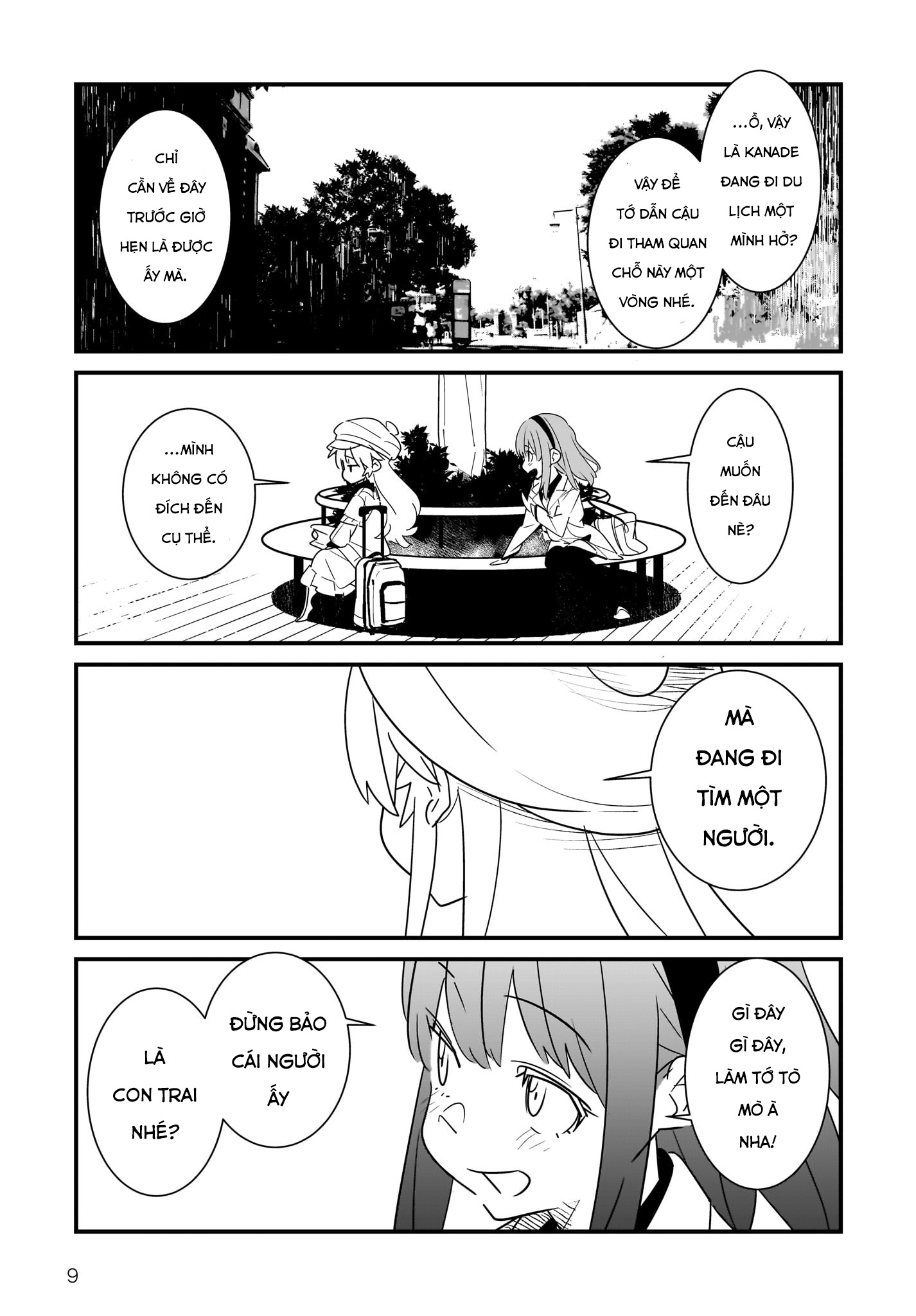 Angel Beats! Spin-off!! Tabisuru Tenshi-chan Thiên sứ-chan du hành chốn Yokohama (phần đầu) 第10页