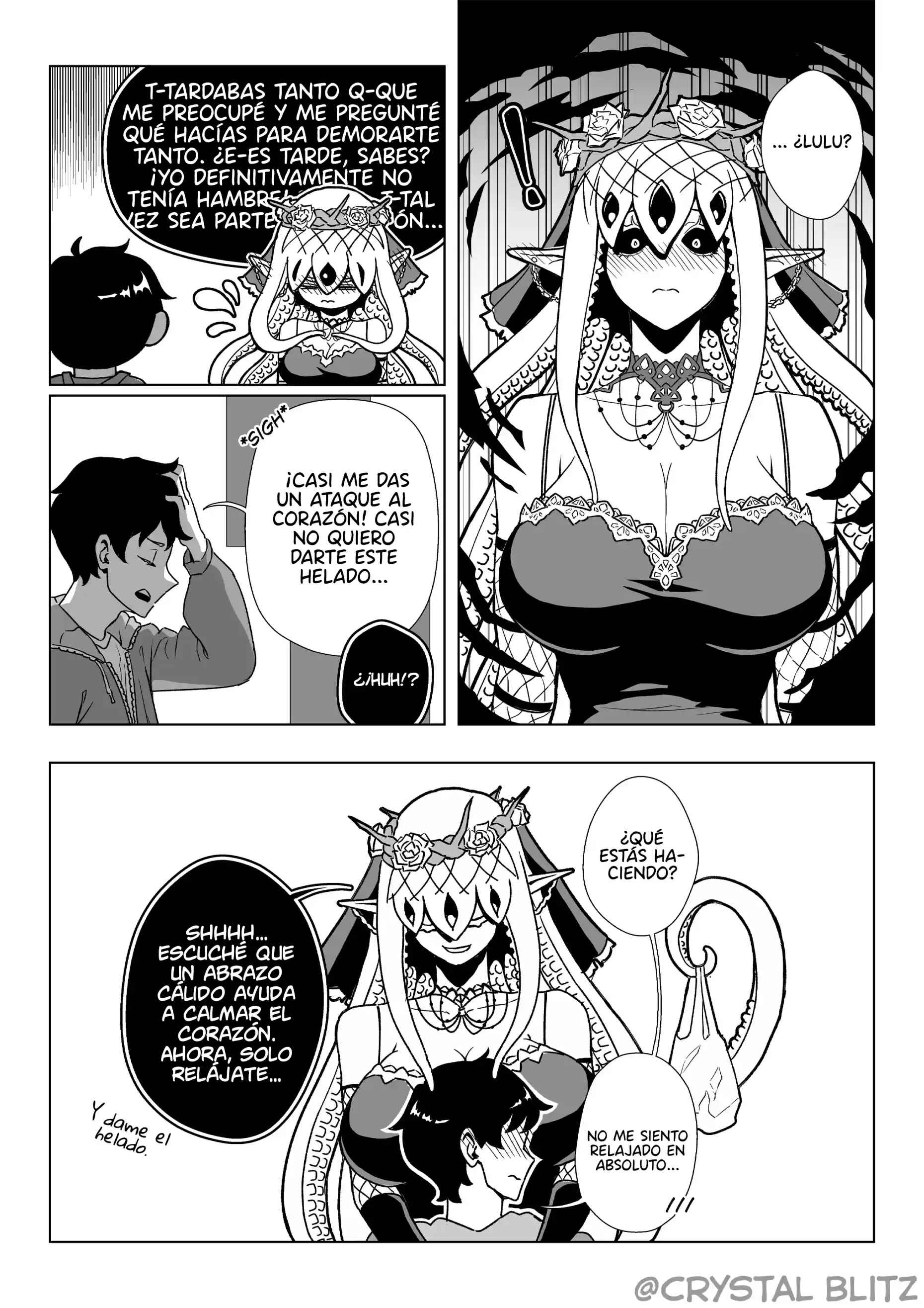 My Eldritch Girlfriend A mi novia Eldritch le encanta el helado 第5页