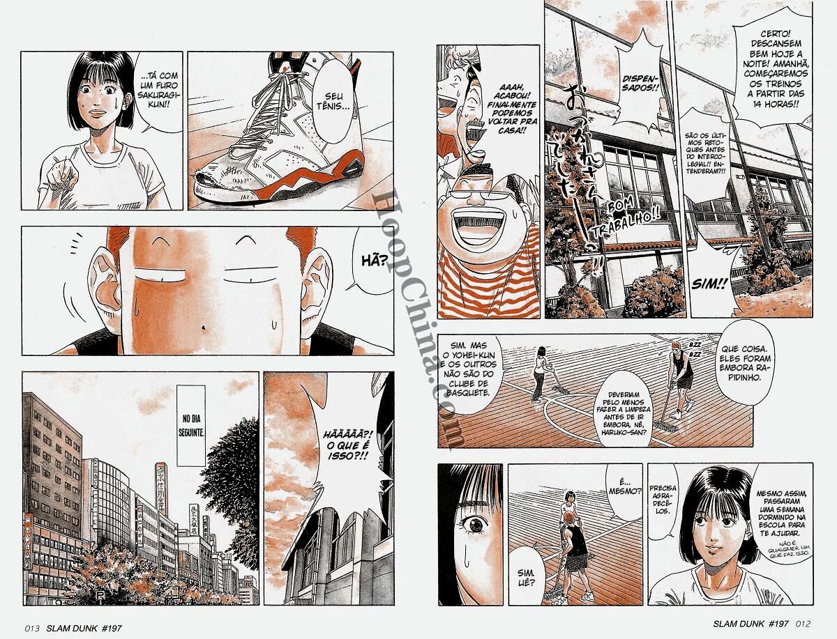 Slam Dunk! (Fan Colored) Cano Alto (novo em folha) 第11页