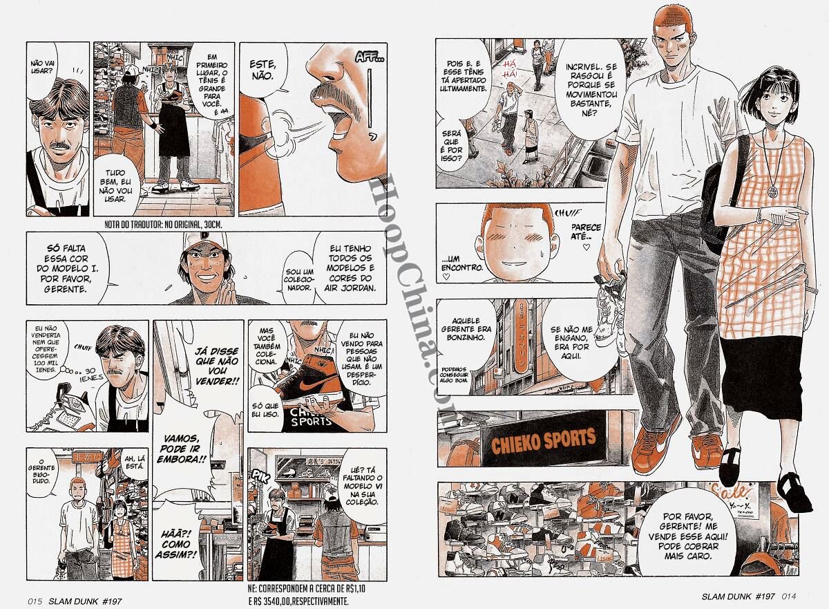 Slam Dunk! (Fan Colored) Cano Alto (novo em folha) 第12页