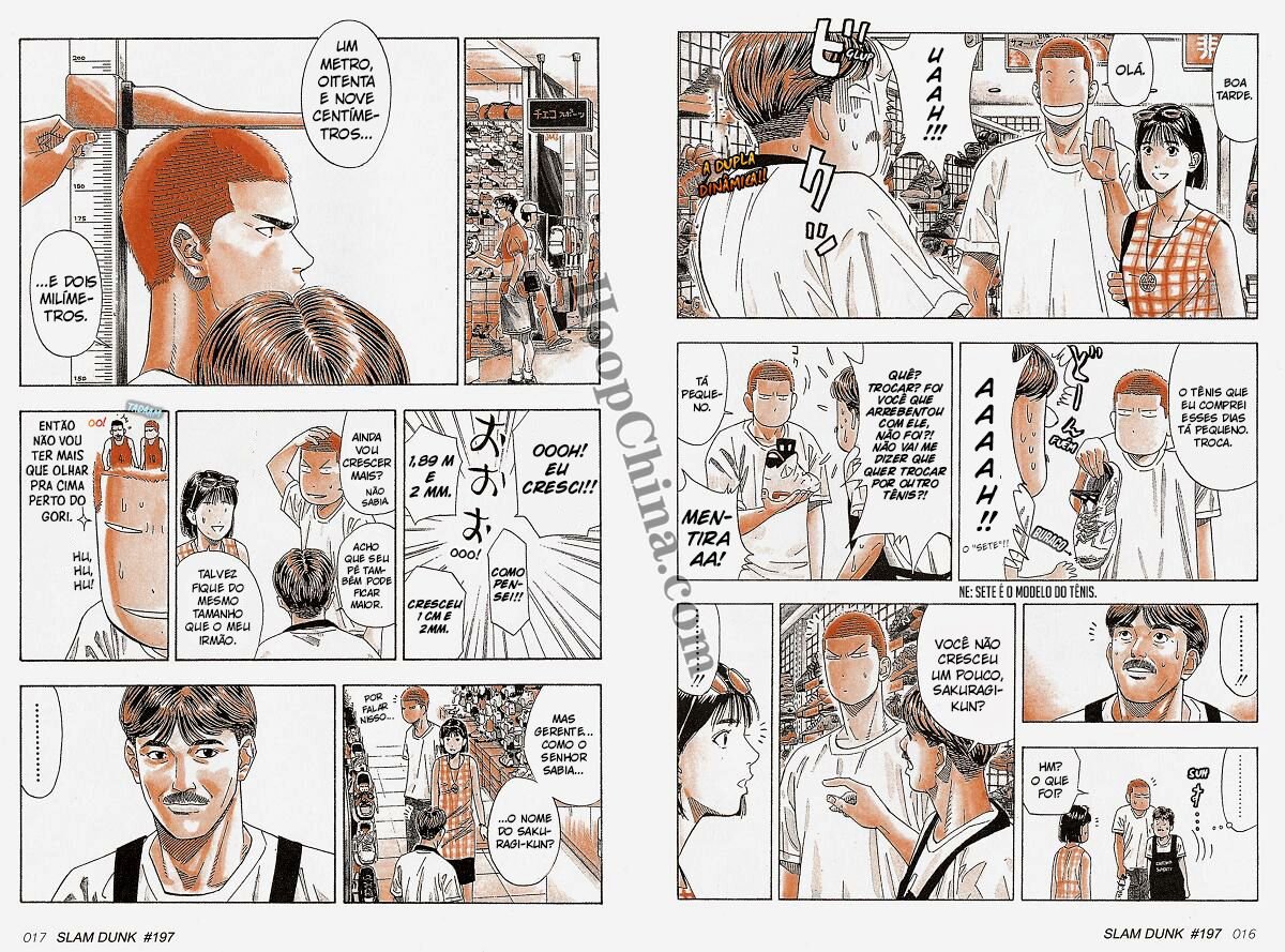 Slam Dunk! (Fan Colored) Cano Alto (novo em folha) 第13页