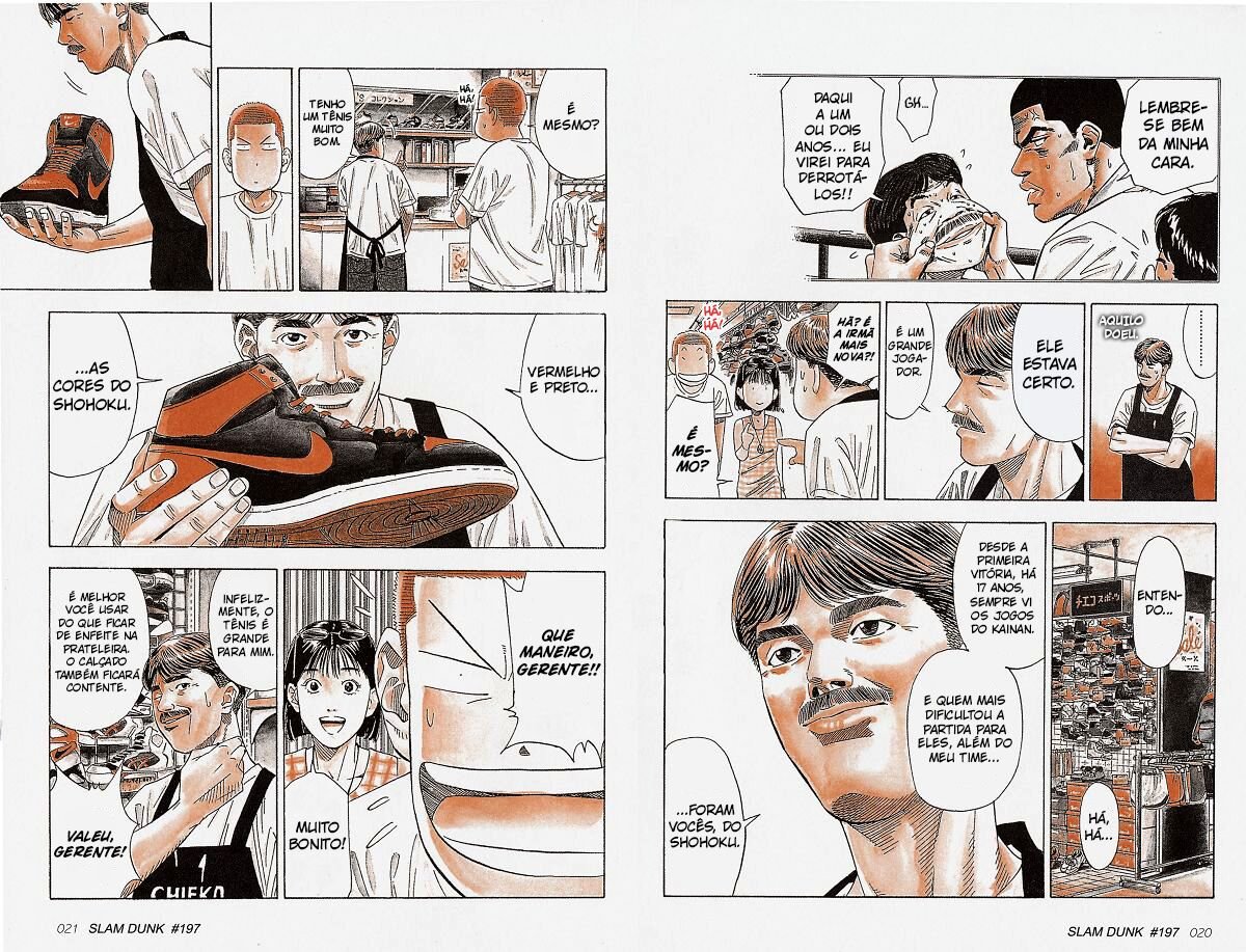 Slam Dunk! (Fan Colored) Cano Alto (novo em folha) 第15页