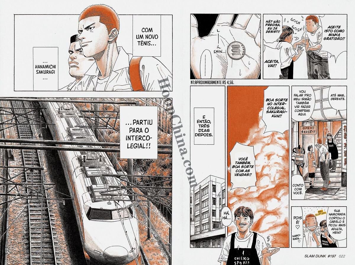 Slam Dunk! (Fan Colored) Cano Alto (novo em folha) 第16页