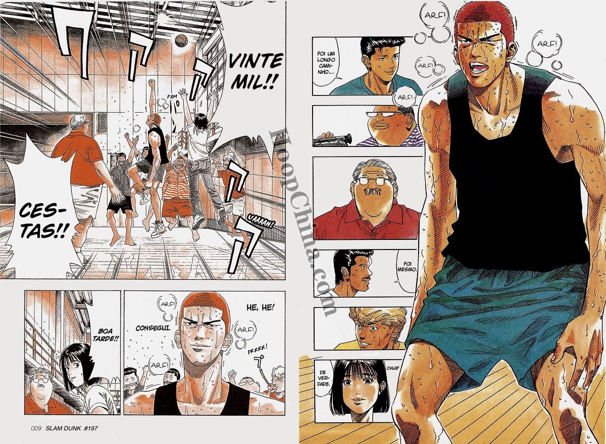 Slam Dunk! (Fan Colored) Cano Alto (novo em folha) 第9页