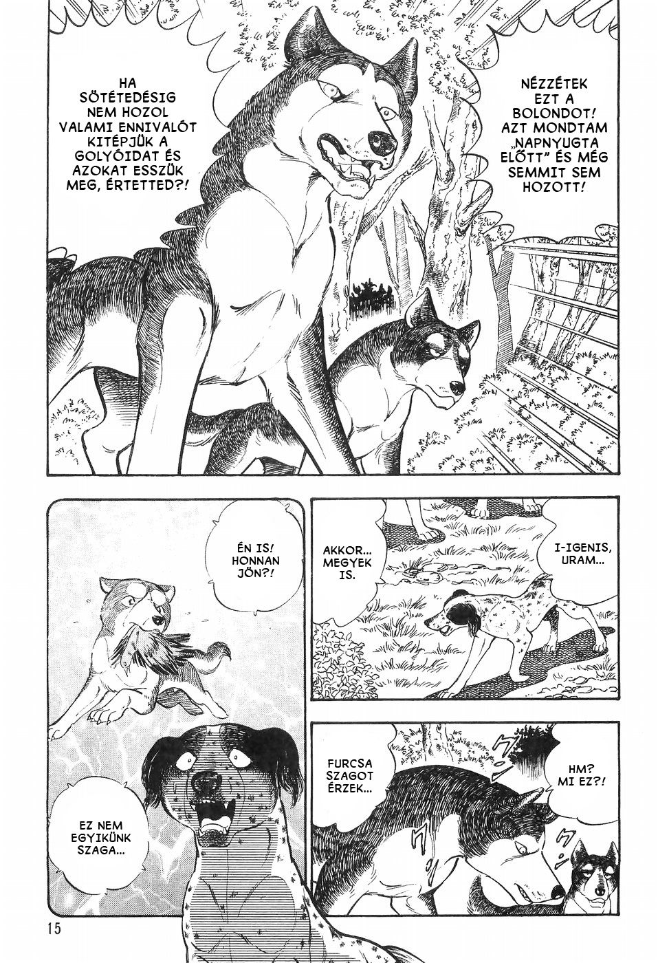 Ginga Densetsu Weed Prológus: Indulás 第16页