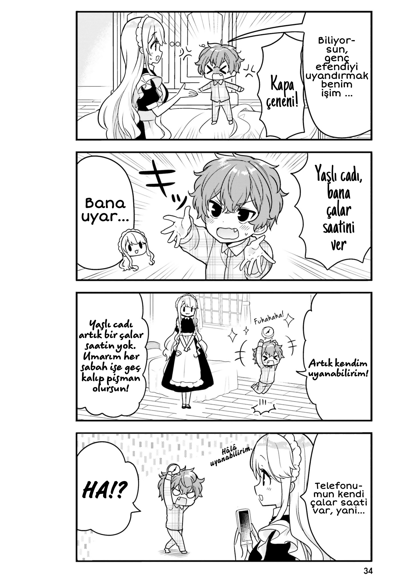Tekito na Maid no Oneesan & Erasou de Ichizu na Botchan Chapter 3 第9页