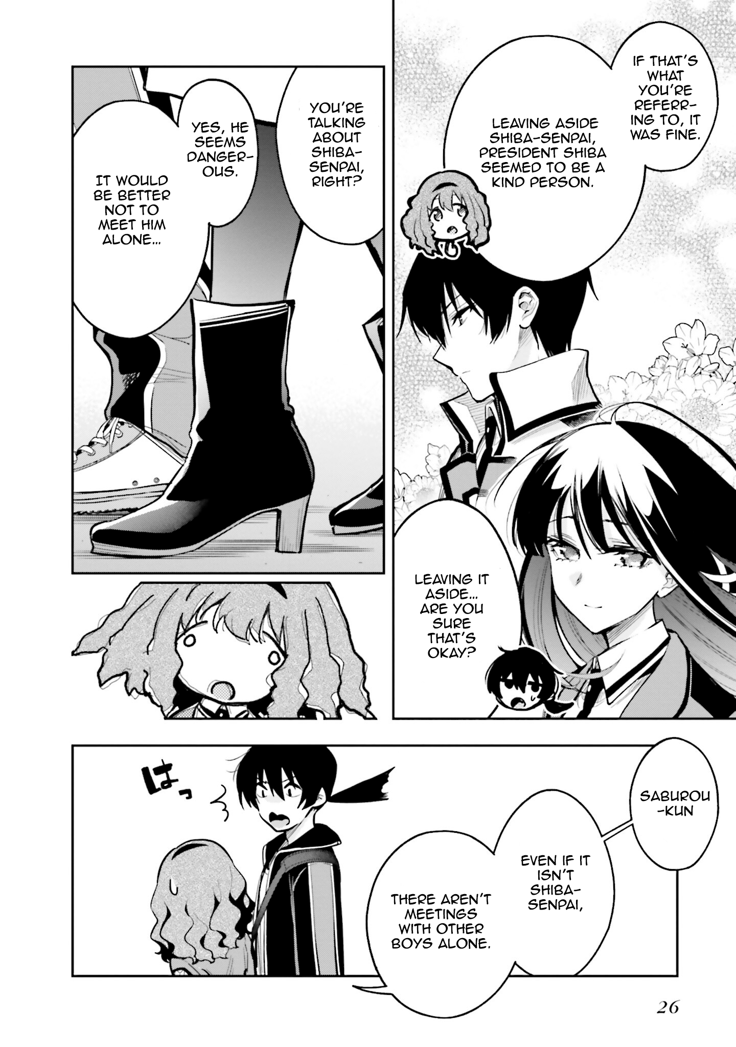 Mahouka Koukou no Rettousei - Douran no Joshou-hen Representative of the New Students 第26页