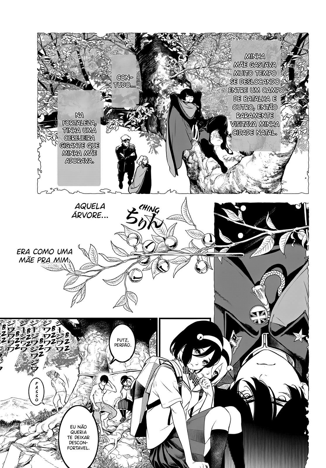 Kaijin Fugeki Os começos sempre ardem como um fogo descontrolado. Mesmo que, no fim, tudo o que reste sejam cinzas. 第25页