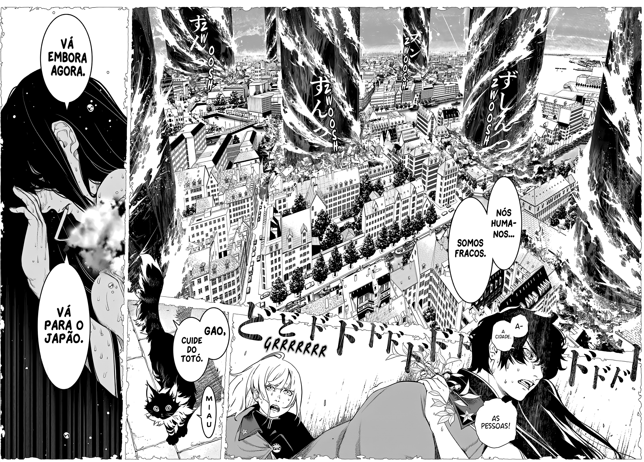 Kaijin Fugeki Os começos sempre ardem como um fogo descontrolado. Mesmo que, no fim, tudo o que reste sejam cinzas. 第50页
