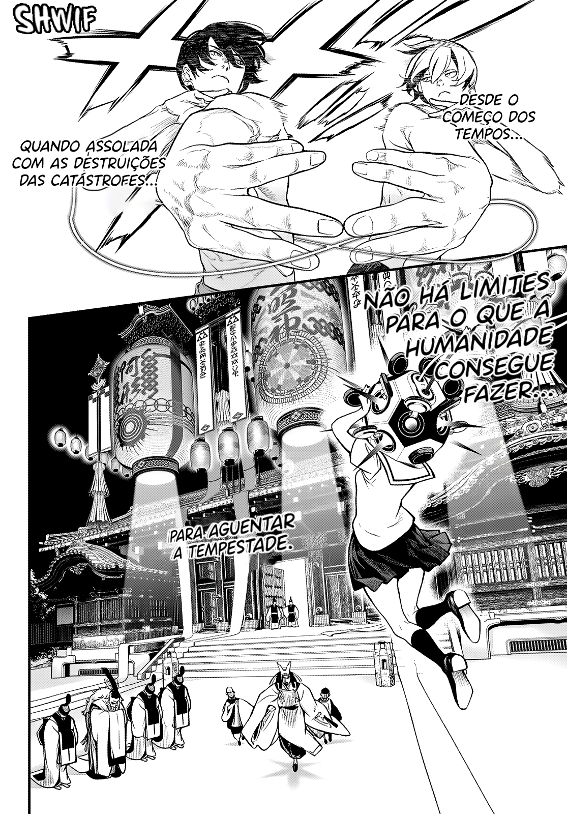 Kaijin Fugeki Os começos sempre ardem como um fogo descontrolado. Mesmo que, no fim, tudo o que reste sejam cinzas. 第67页
