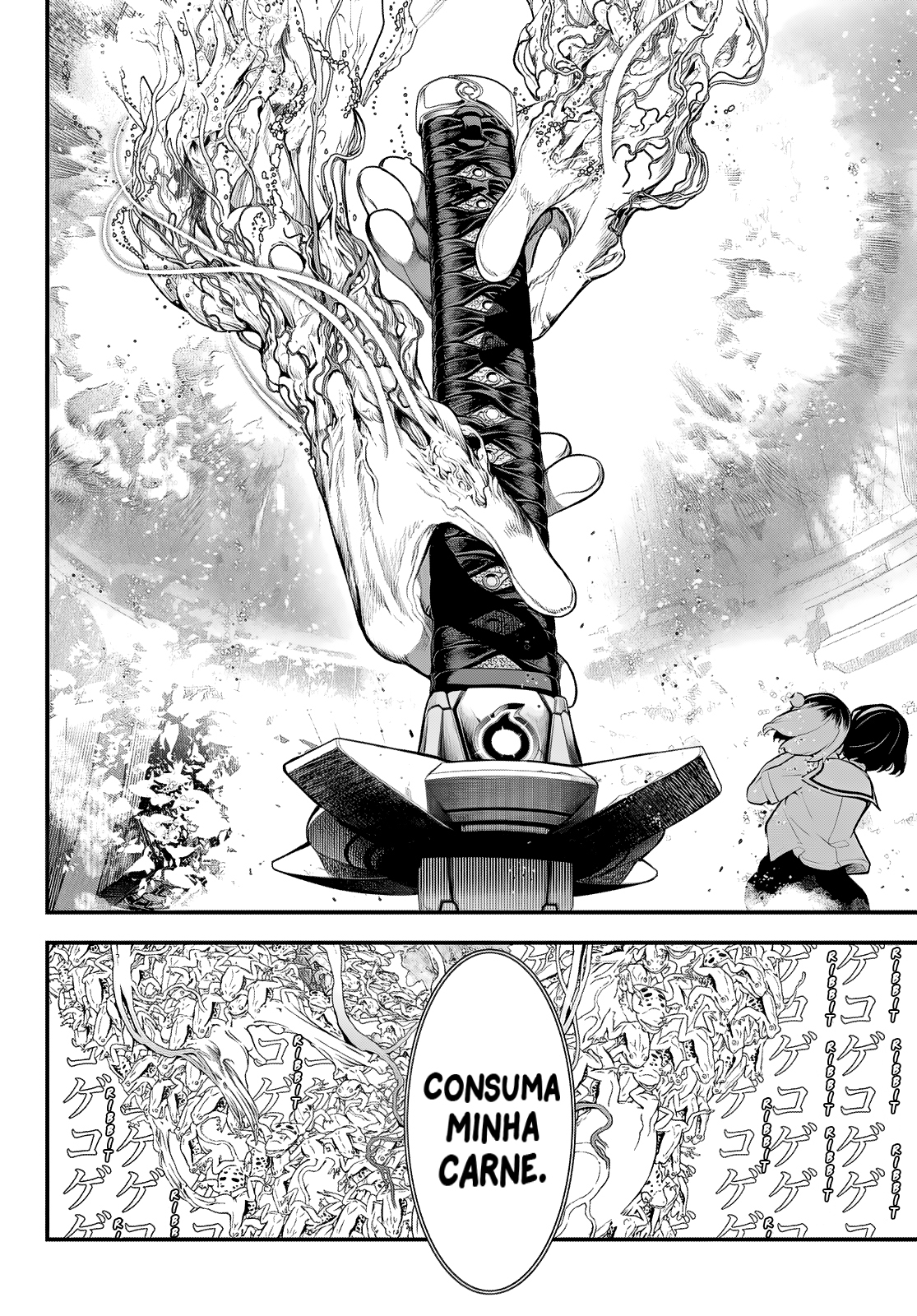 Kaijin Fugeki Os começos sempre ardem como um fogo descontrolado. Mesmo que, no fim, tudo o que reste sejam cinzas. 第73页