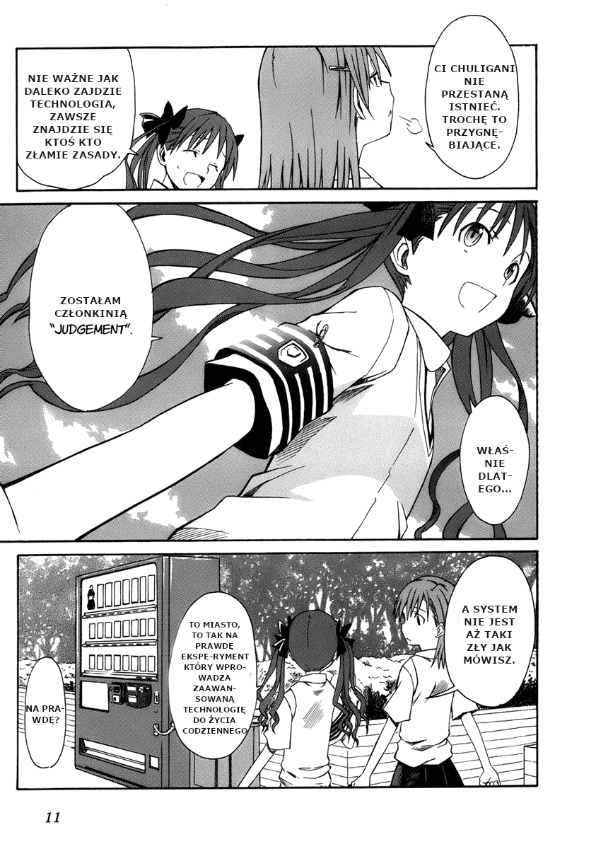 Toaru Majutsu no Index Gaiden: Toaru Kagaku no Railgun 16 Lipca 第14页