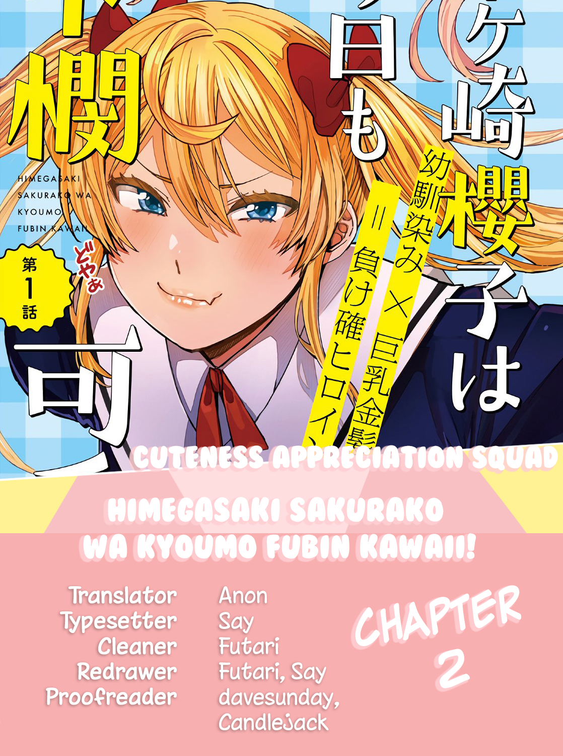 Himegasaki Sakurako wa Kyou mo Fubin Kawaii Vol. 1 Ch. 2 第1页