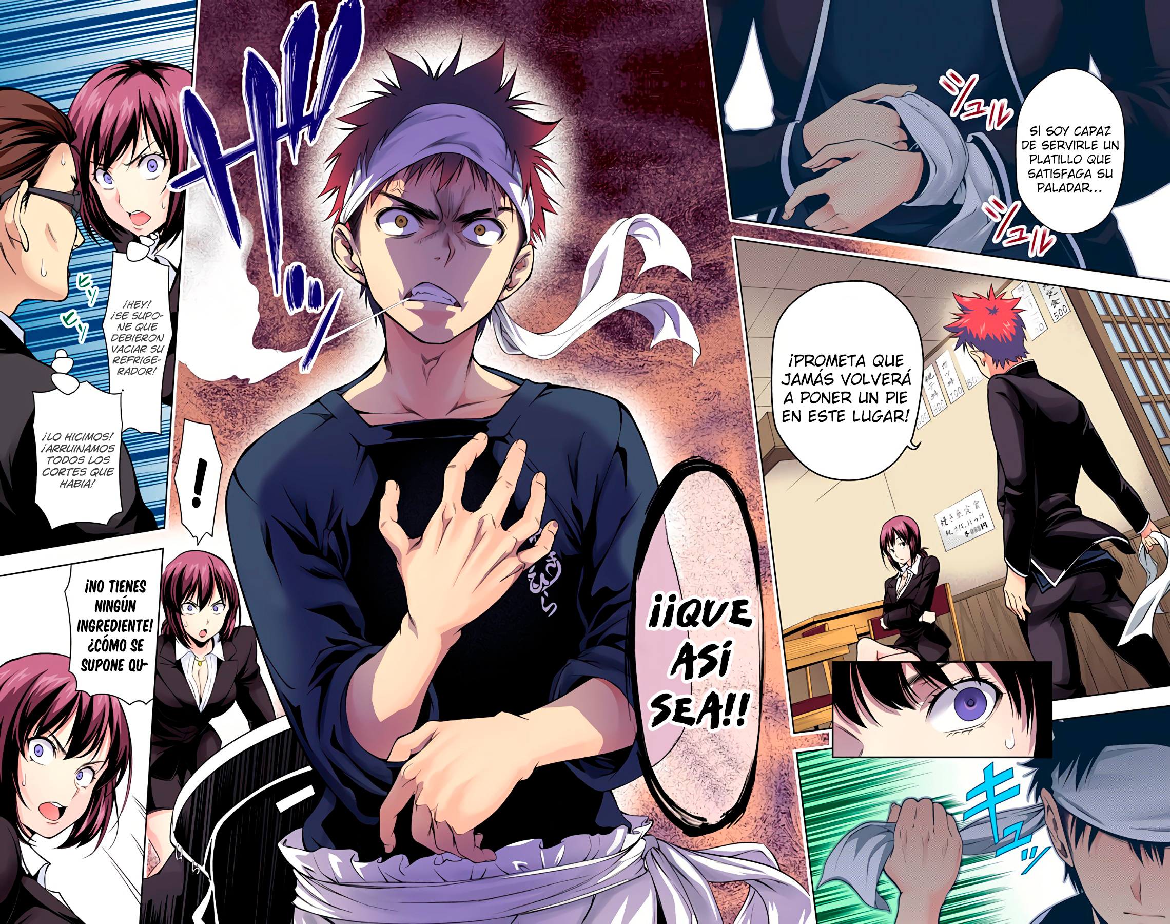 Food Wars!: Shokugeki no Soma (Official Colored) Un Desierto Sin Fin 第22页