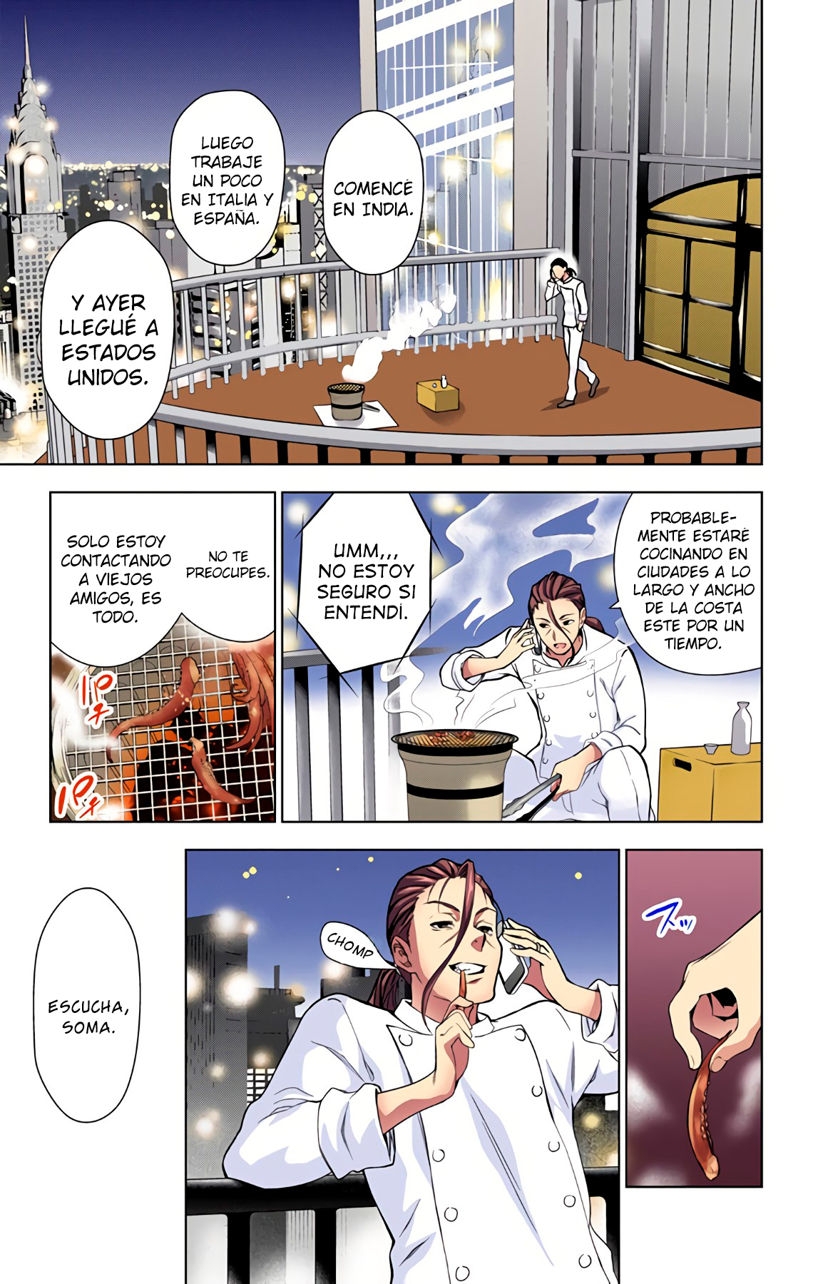 Food Wars!: Shokugeki no Soma (Official Colored) Un Desierto Sin Fin 第47页