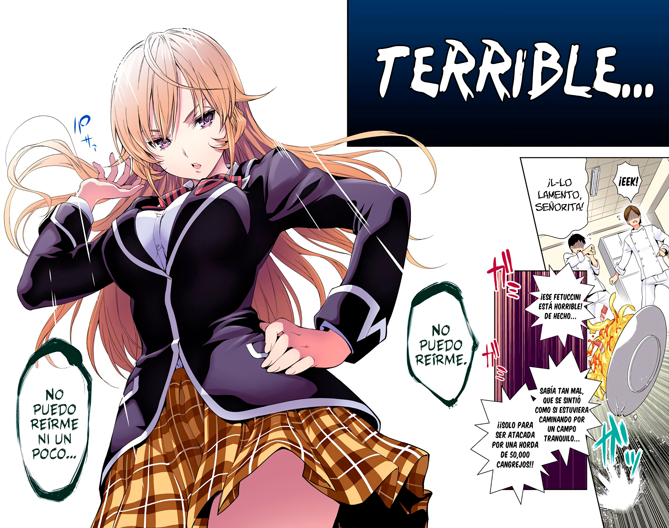 Food Wars!: Shokugeki no Soma (Official Colored) Un Desierto Sin Fin 第50页