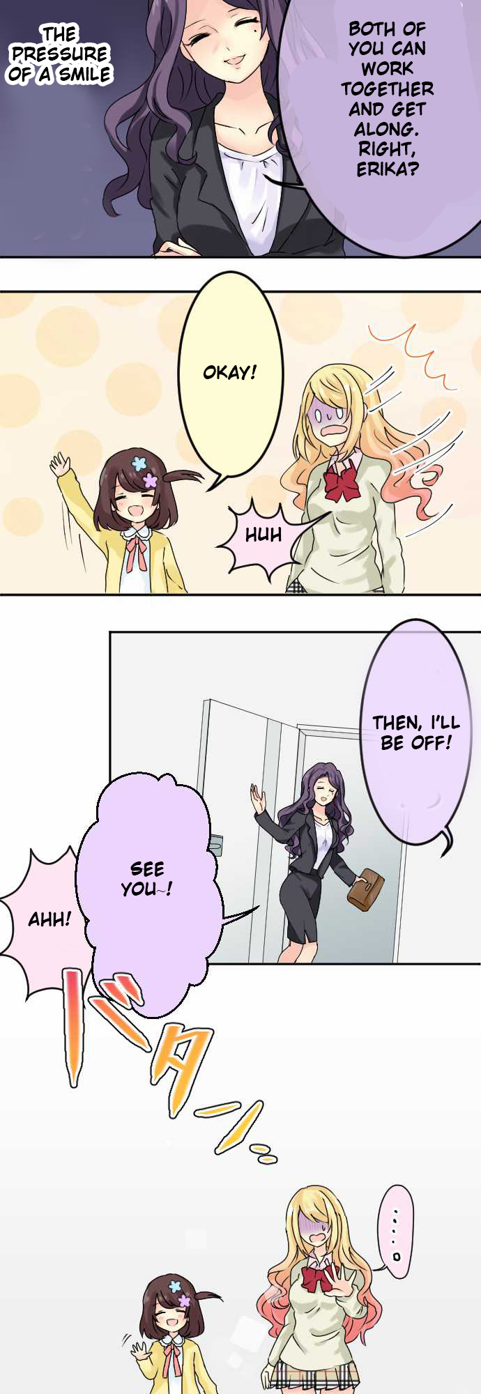 Gyaru Yuri Oh no, we're going to be room-mates 第8页