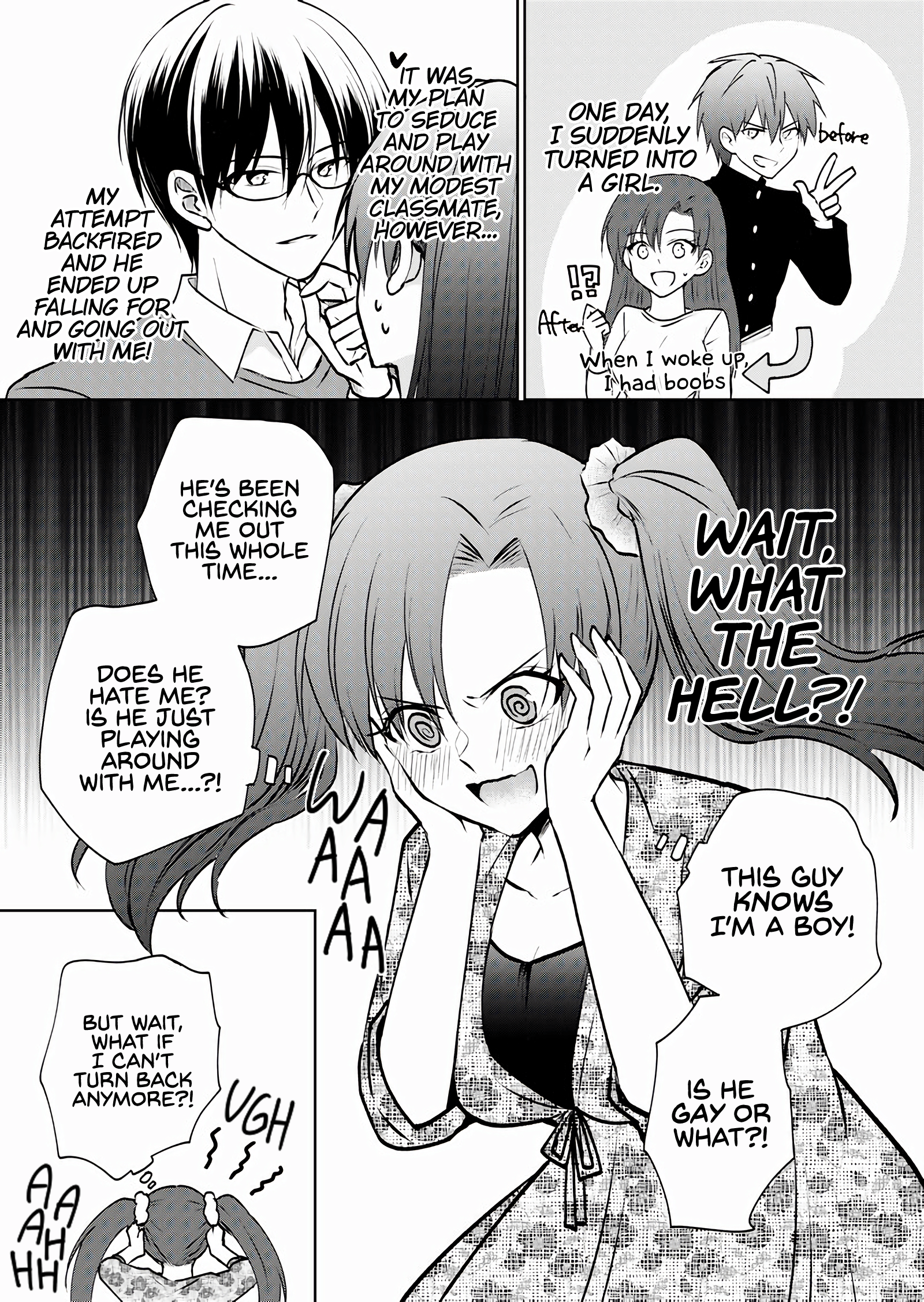 I Got Genderswapped (♂→♀), so I Tried to Seduce My Classmate Chapter 1 第1页
