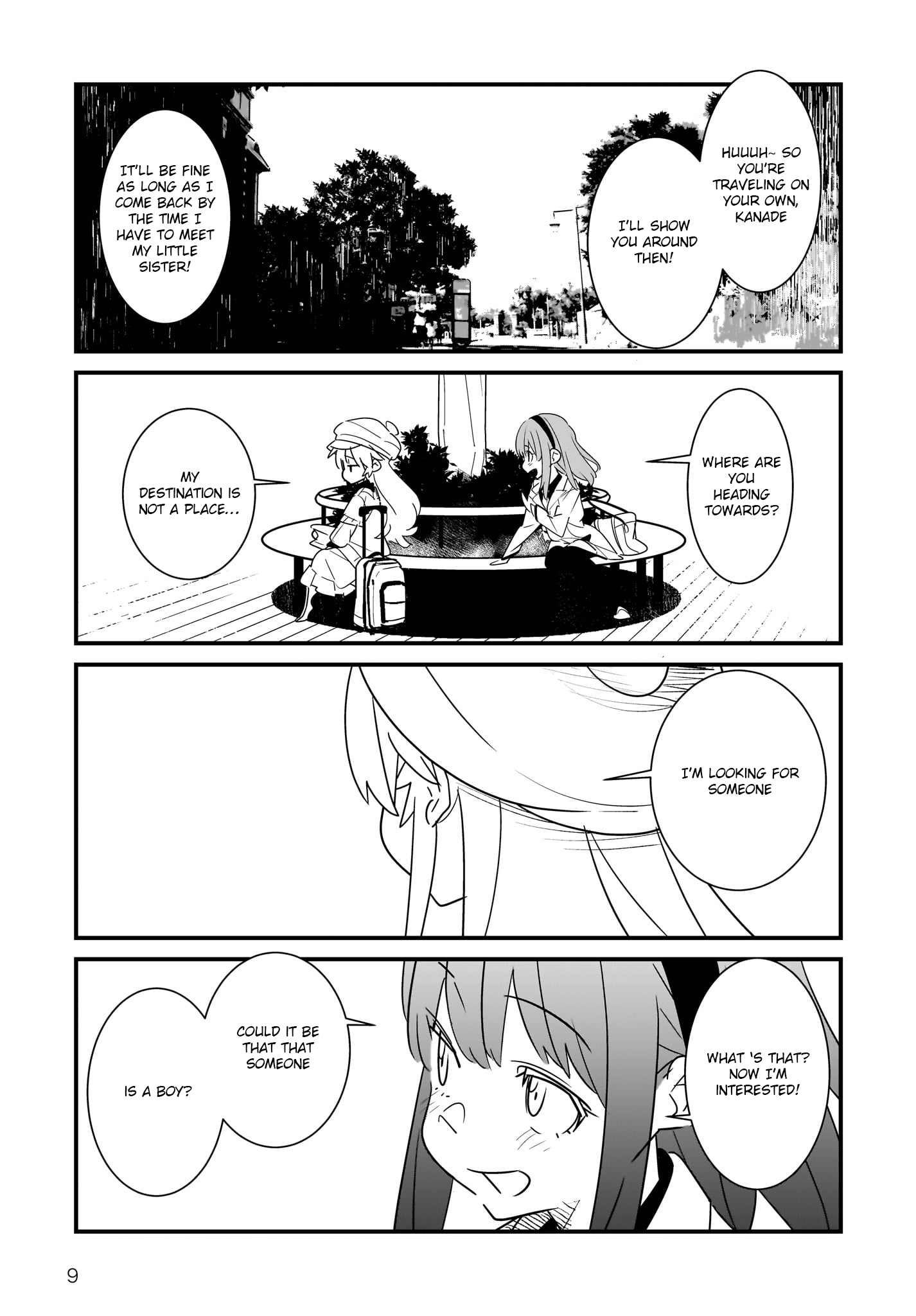 Angel Beats! Spin-off!! Tabisuru Tenshi-chan Angel-chan goes to Yokohama 第9页