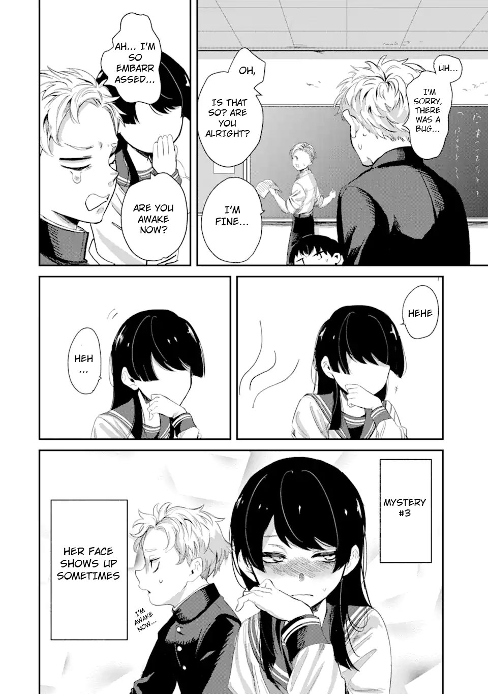 Tonari no Wakao-san wa Miesou de Mienai I can't see the face of the girl sitting next to me 第10页