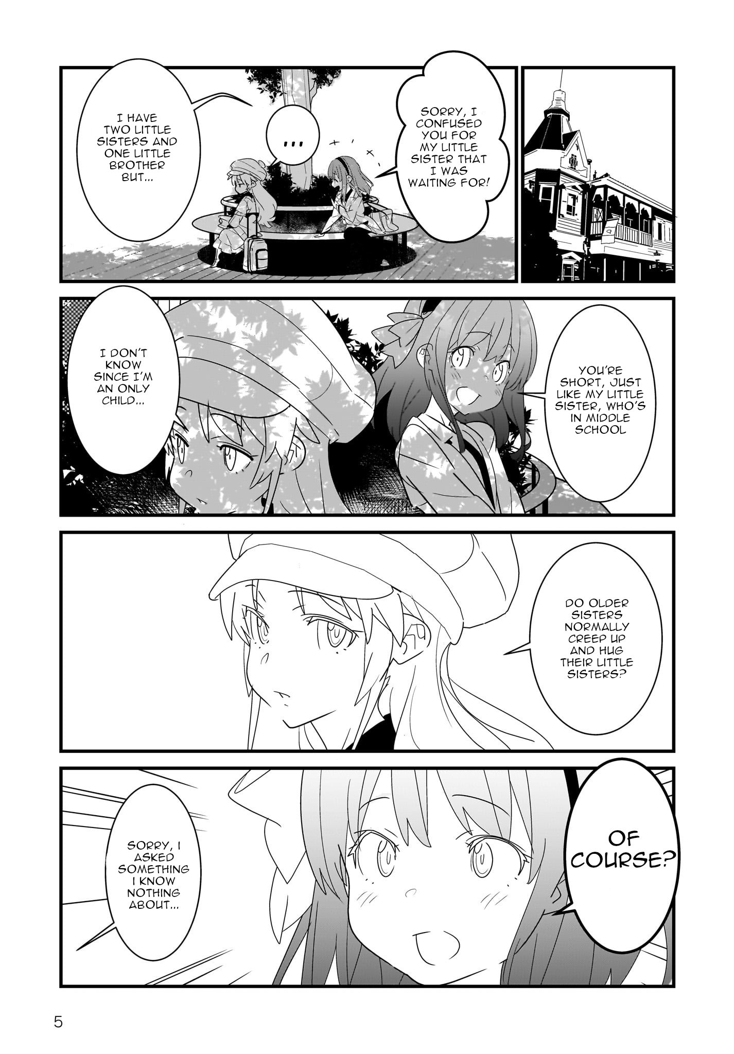 Angel Beats! Spin-off!! Tabisuru Tenshi-chan Tenshi-chan travels Yokohama: first act 第6页