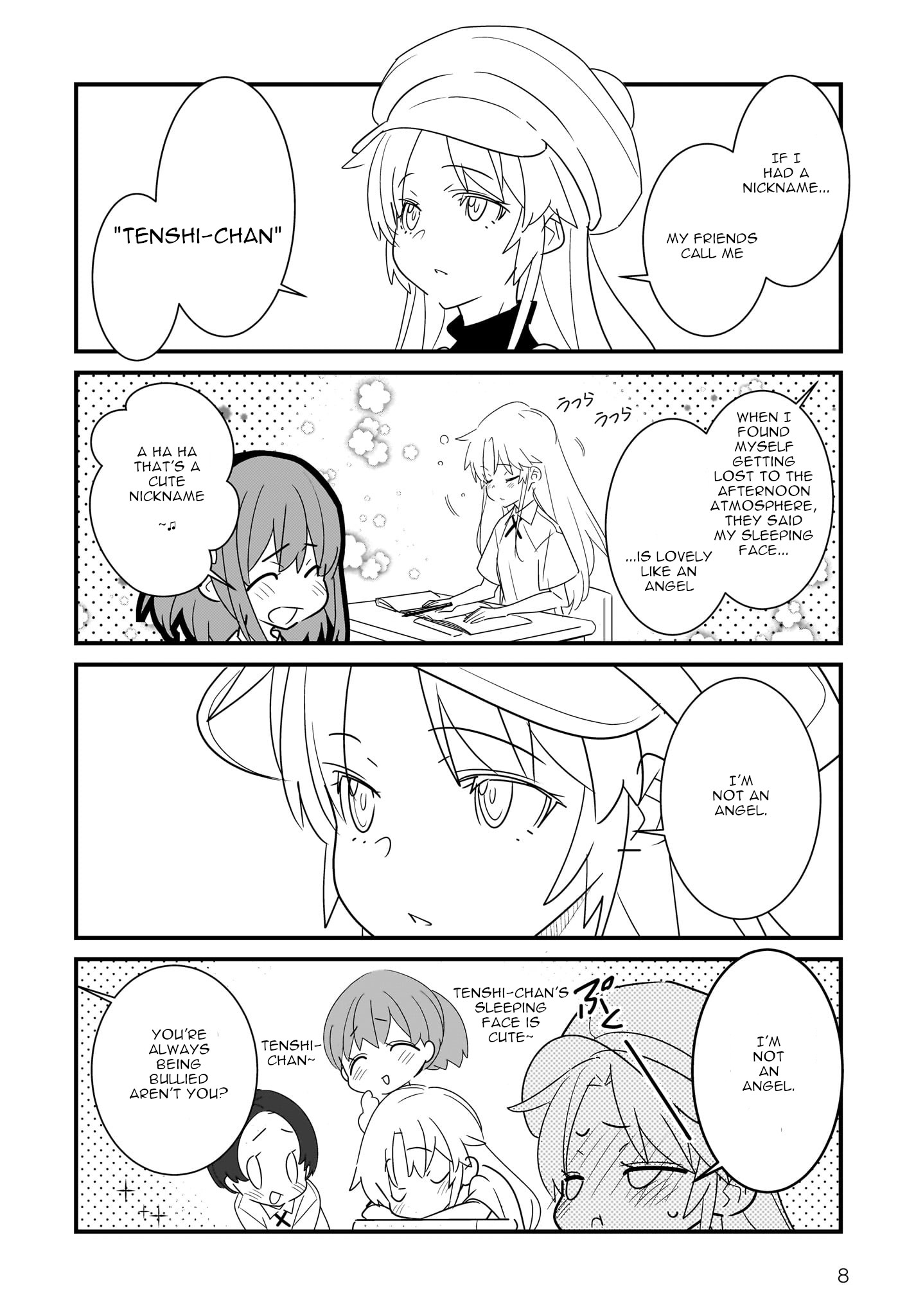 Angel Beats! Spin-off!! Tabisuru Tenshi-chan Tenshi-chan travels Yokohama: first act 第9页