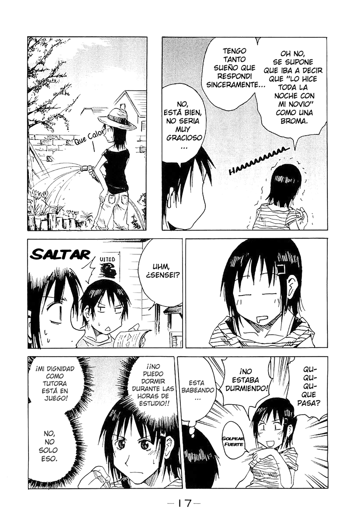 Joshidaisei Kateikyoushi Hamanaka Ai Zona peligrosa 第6页