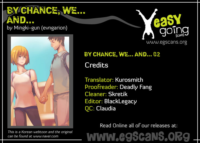 By Chance, We... and... Ch. 2 第1页