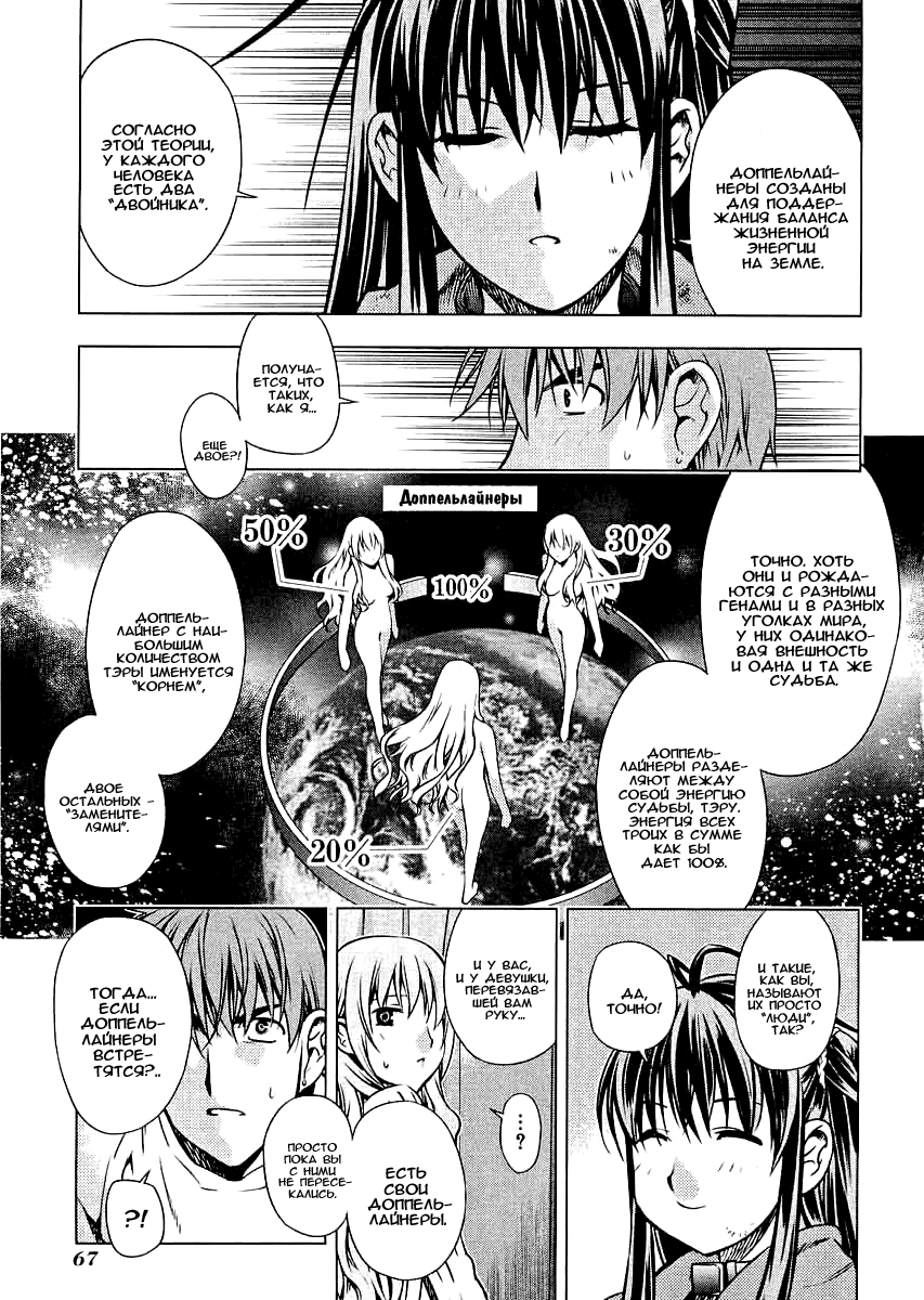 Kurokami Контракт и Хаос 第28页