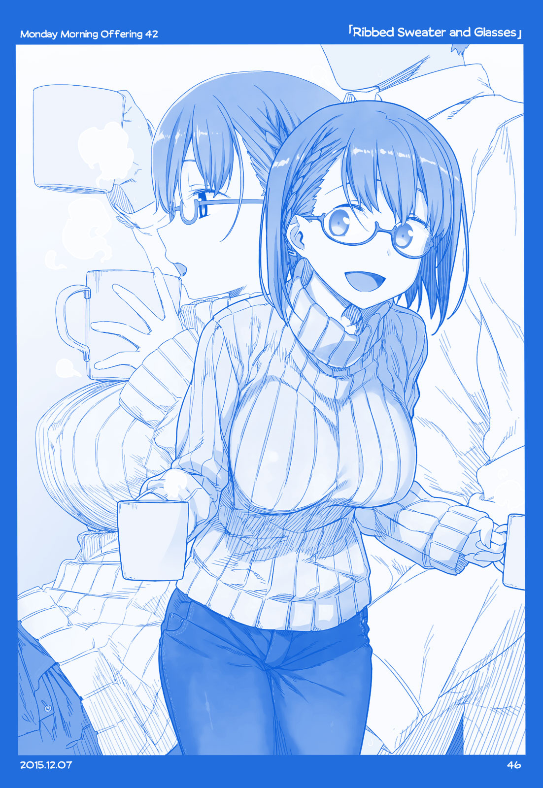 Getsuyoubi no Tawawa  (Twitter Webcomic) Part I: Monday Morning Offerings (1-45) 第45页
