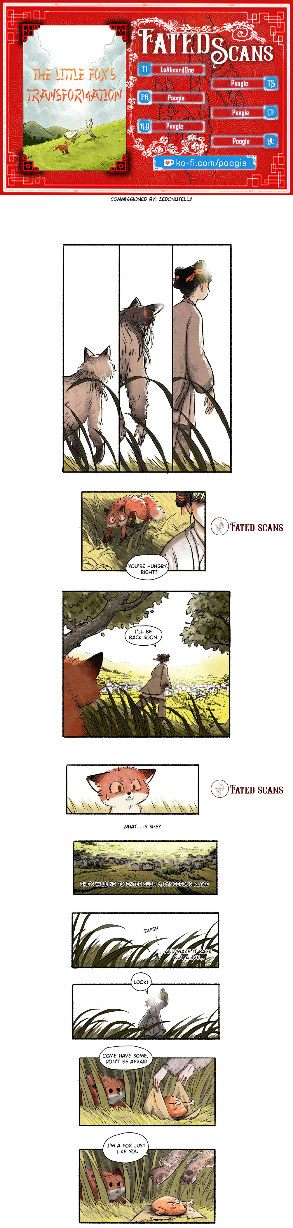 The Little Fox's Transformation 第3页