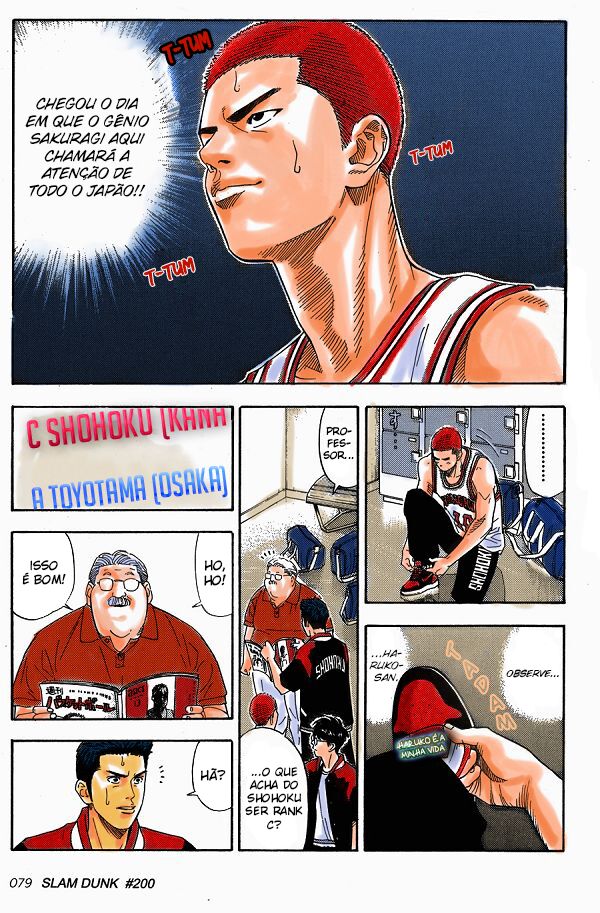 Slam Dunk! (Fan Colored) Toyotama Rank A e Shohoku Rank C 第15页
