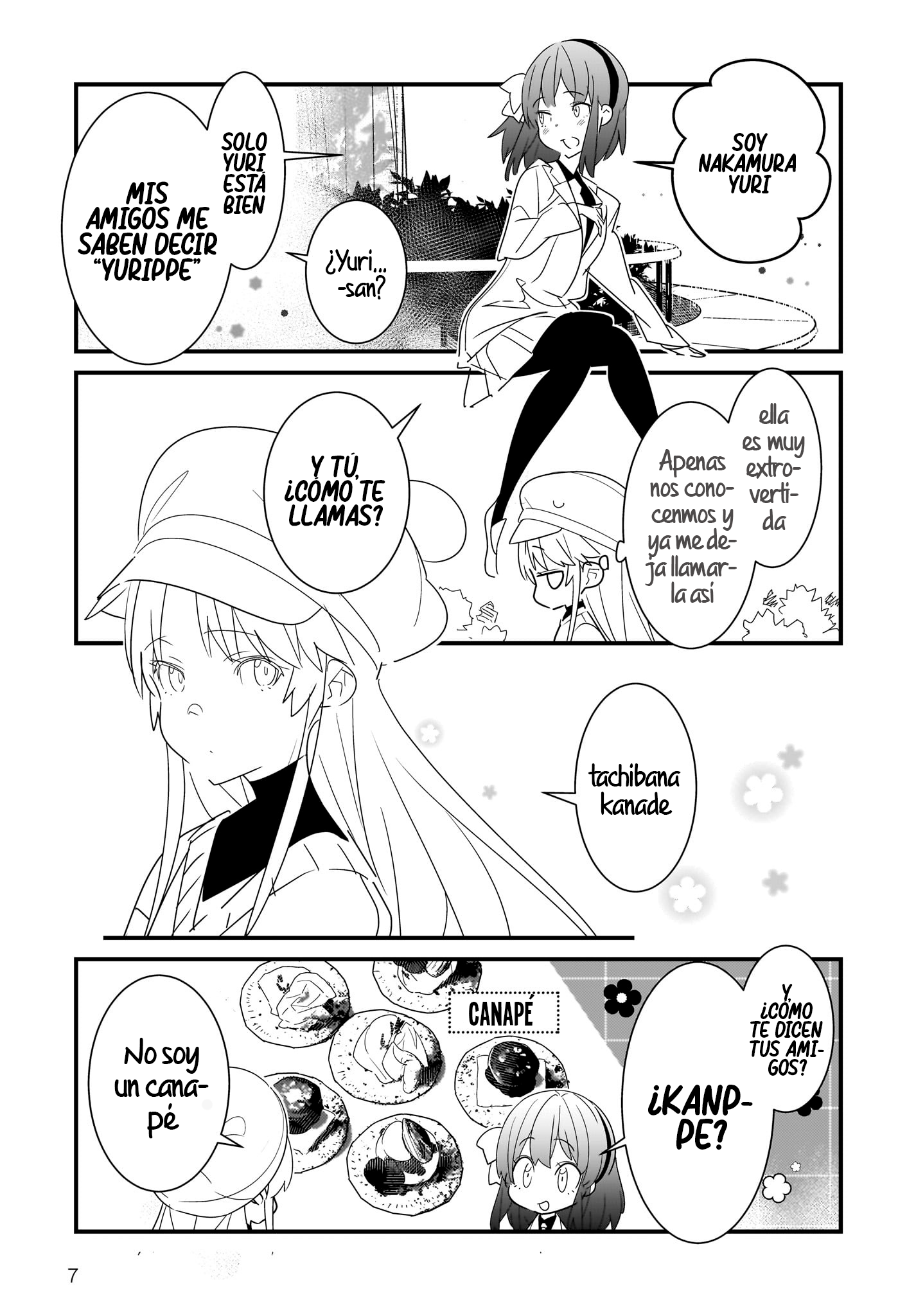 Angel Beats! Spin-off!! Tabisuru Tenshi-chan Angel-chan inicia su viaje 第7页