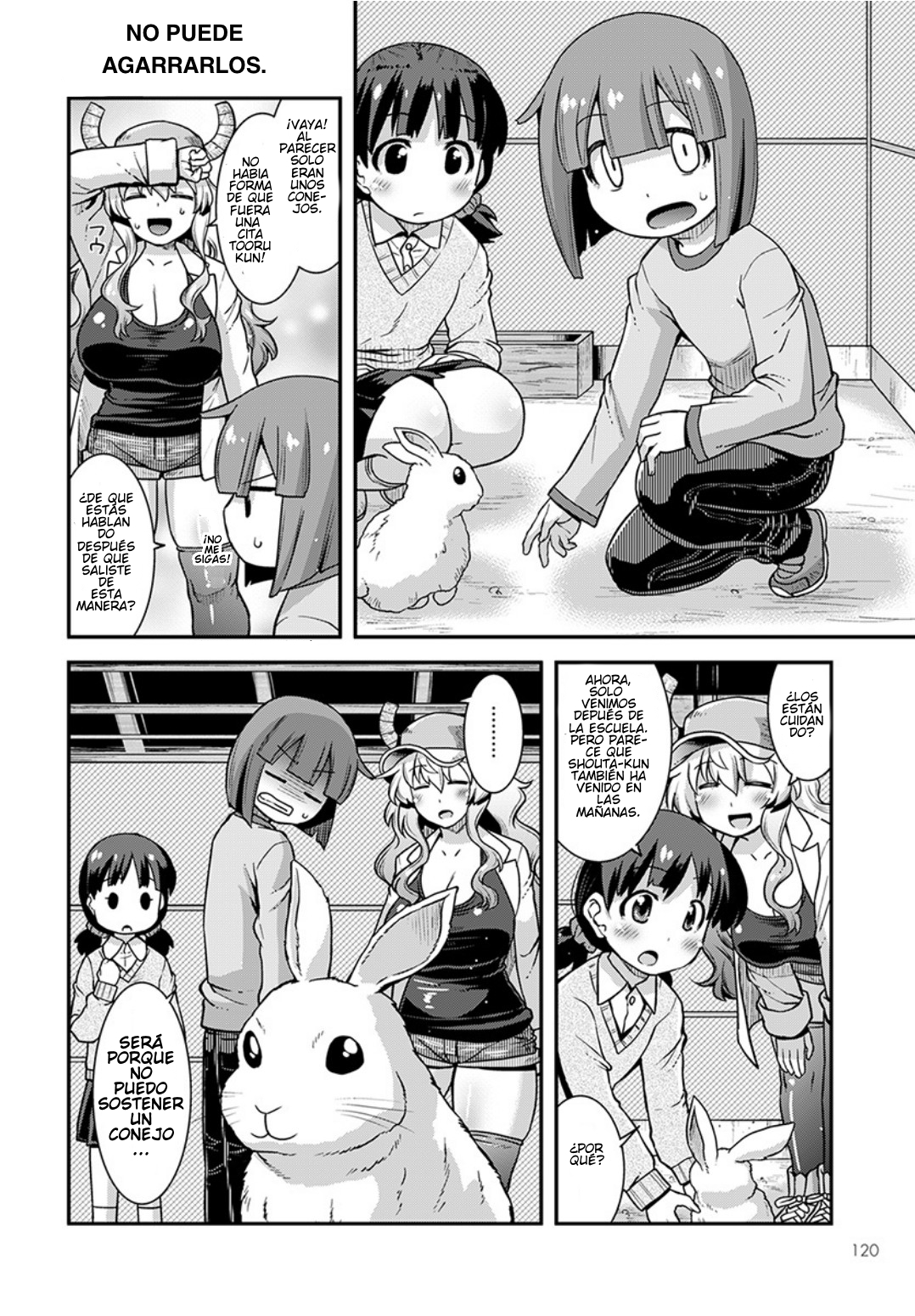 Kobayashi-san Chi no Maid Dragon: Lucoa wa Boku no ×× Desu Los conejos y yo 第8页