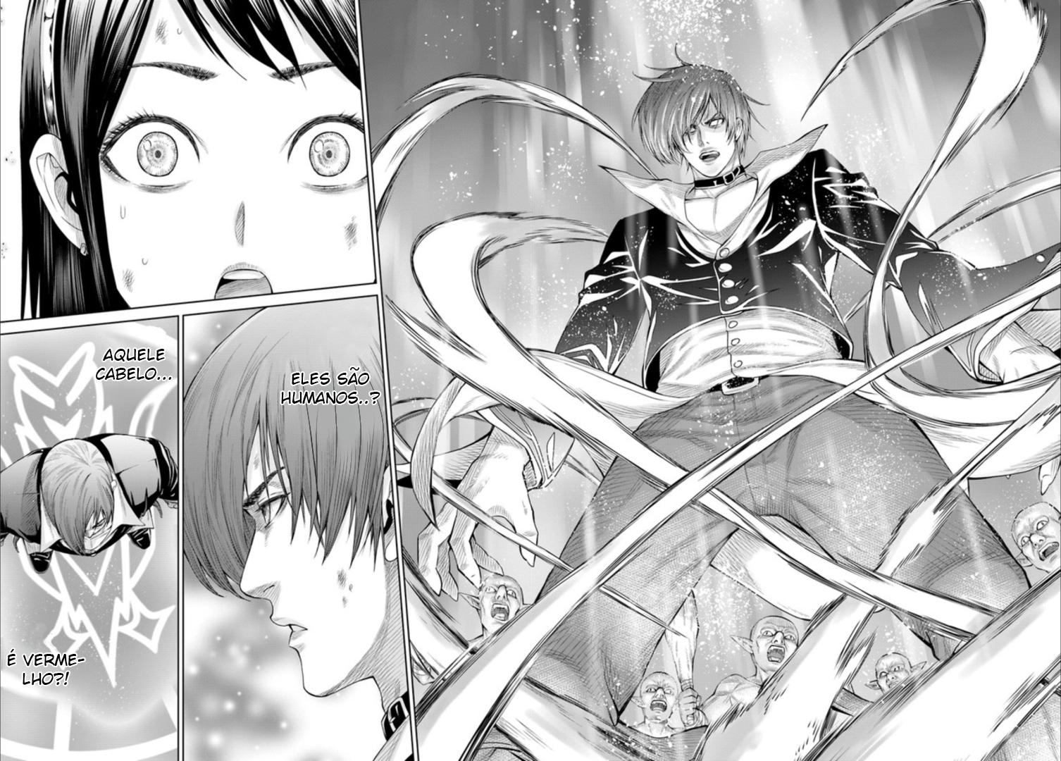The King of Fantasy O visitante carregando chamas roxas! 第8页